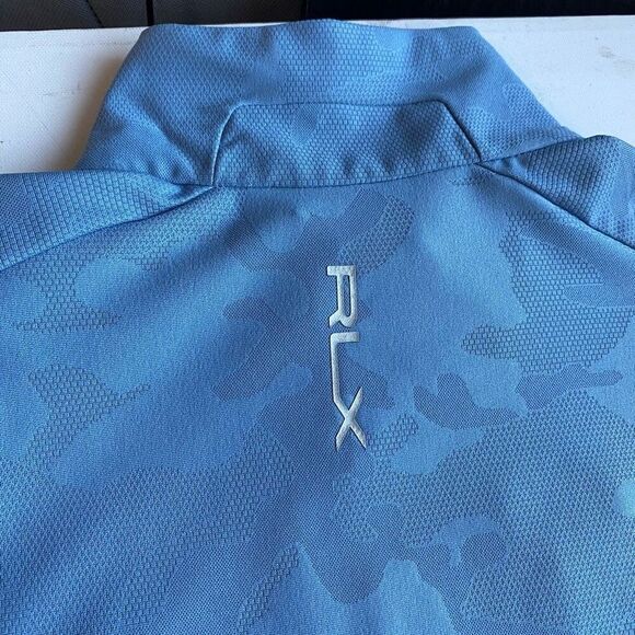 RLX Ralph Lauren Golf Performance Luxury Pullover Jersey Light Blue Men’s L - Picture 8 of 10